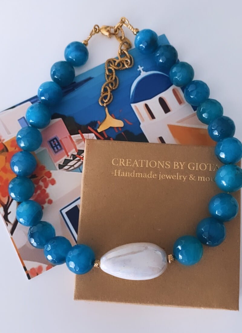 Creations by giota Χειροποίητα κοσμήματα, σκουλαρίκια, κολιέ και γυναικεία βραχιόλια